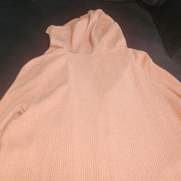 Barefoot Dreams CozyChic Ultra Lite Ribbed Hooded Cardigan Sweater Orange Medium - Picture 9 of 12
